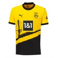 Borussia Dortmund Ian Maatsen #22 Replica Home Shirt 2023-24 Short Sleeve
